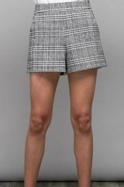  Plaid Knit Short