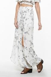  Floral Open Pants