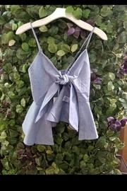  Blue Knot Top