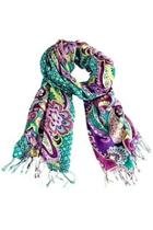  Heather Fringed Scarf