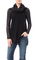  Cut Out Turtleneck