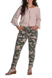  Drawstring Camo Pant W Roses