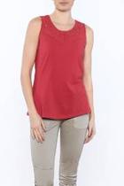  Rust Sleeveless Top