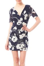  Mesh Floral Dress