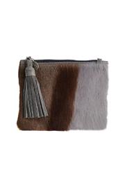 Camilla Small Leather Clutch