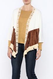  Suedette Fringe Duster