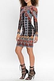  Medallion Mesh Dress