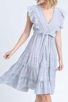  Flowey Midi Dress