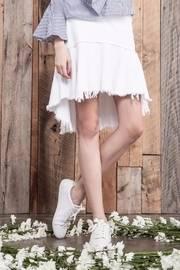  Asymmetric Hem Skirt