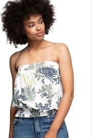  Tropical Print Tube Top