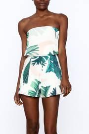  Leaf Printed Romper
