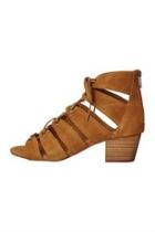  Brown Lace-up Sandal