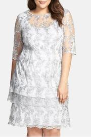  Silver Lace Dress