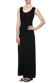 Corset Back Black Dress