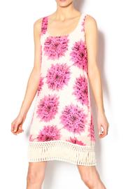 Hot Pink Floral Dress