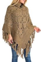 Crochet Knit Poncho