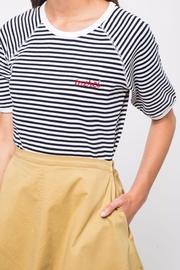  Striped Half Sleeve Shirt