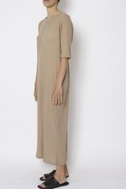  Long Beige Dress