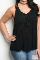  Black Detail Tank