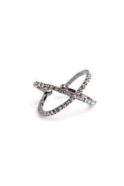  Crossing Cuff Ring
