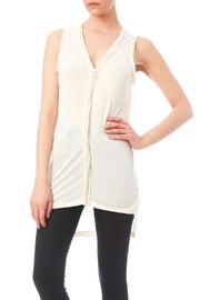  Ruffle Detail Tunic