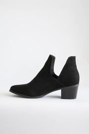 Black Cutout Bootie