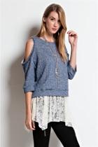  French Terry Layered-look Tunic