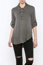  Charcoal Blouse