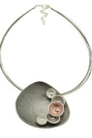  Pink Grey Necklace