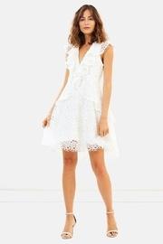 Ruffle Eyelet Dress