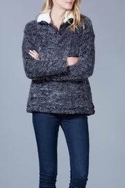  Faux Sherpa Pullover Top