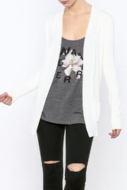  Rib Neck Cardigan