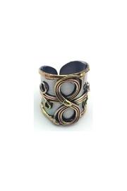  Anju Mixed-metal Cuff-ring