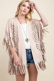  Savanah Suede Cardi