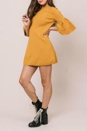  Bell Sleeve Sweater Dress