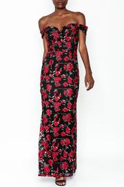  Rose Embroidered Gown