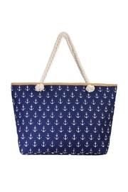  All-over-anchor Print Tote