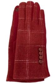  Plaid Knit Gloves