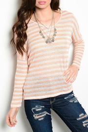  Crochet Striped Sweater
