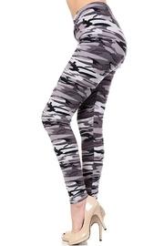 Grey Camouflage Legging