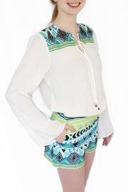  Lillian Embroidered Shorts