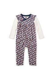  Wrap Neck Romper