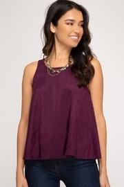  Petal Top Wine