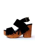  Black Sandal Leather