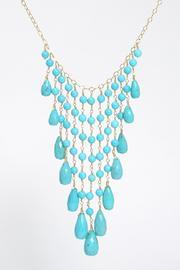  Turquoise Bib Necklace