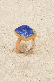  Copper Lapiz-lazuli Ring