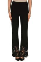  Floral Lace Hem Pant