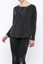  Grey Ribbed Shirt