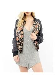  Floral Crossfire Bomber