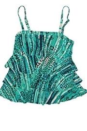  Ruffle Tankini Top